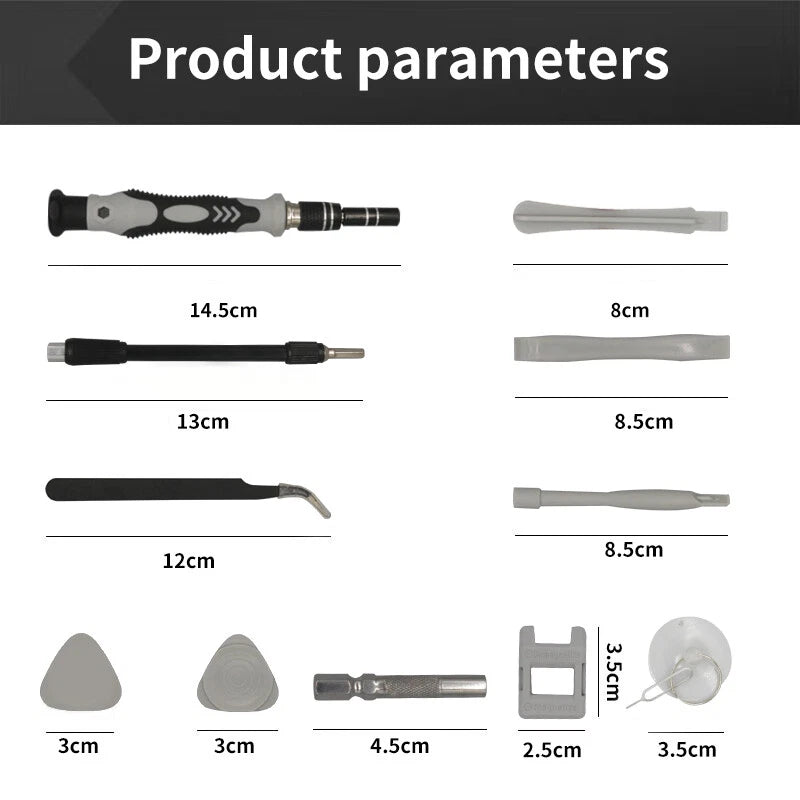 117 In 1 Magnetic Precision Screwdriver Set Pc Phone Electronics Repair Device