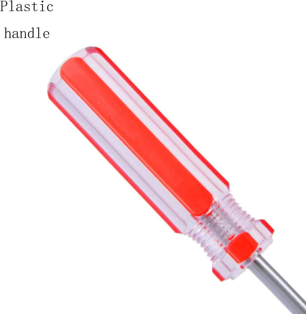 6Pcs Plastic Handle Triangle Head Screwdriver Set Magnetic Tip Y Shape Triangle