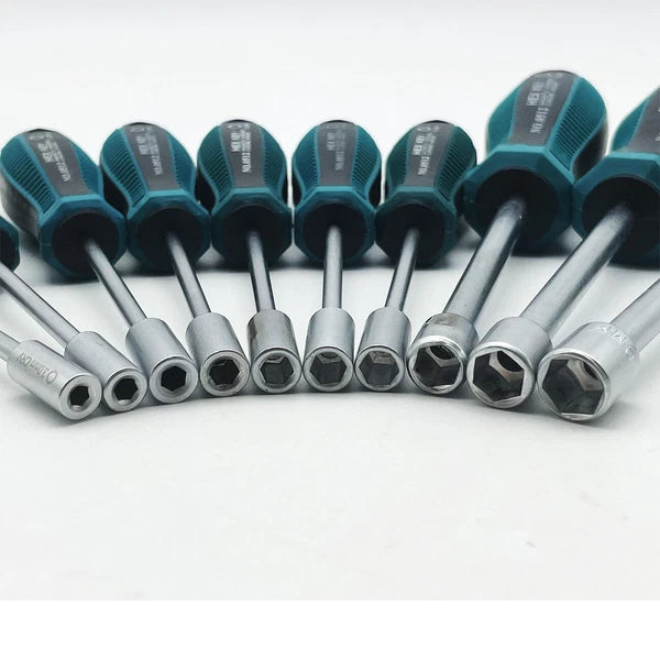 10pcs Screwdriver Set Socket Hex Torque Wrench Multitool Hex 3-9MM Repair Tools