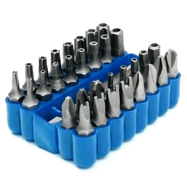 33 Tamper Proof Security Torq Hex Star Spanner Tri Wing Screwdriver Tool Set