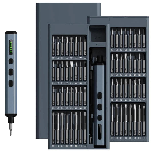 68 in 1 Magnetic Electric Screwdriver Set with 5 Torque Controlled Drill Bits