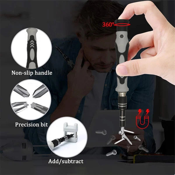 117 In 1 Magnetic Precision Screwdriver Set Pc Phone Electronics Repair Device
