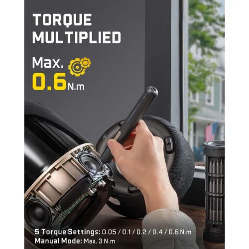 Fanttik E2 Ultra Precision Electric Screwdriver – 50 Bits, USB-C