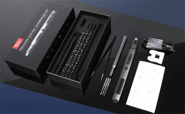 Precision Electric Screwdriver Set 59 in 1 Repair Tool Kit with 54 Magnetic Bits