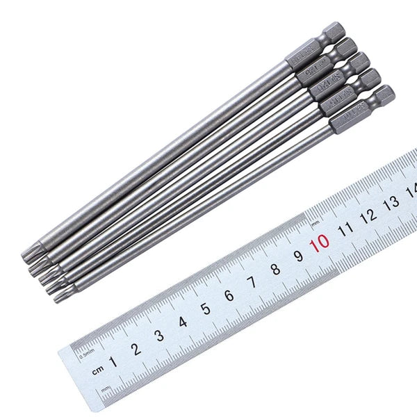 5 Pcs Tool Security Screw Bit Set Driver Drill Bits Star Screwdriver