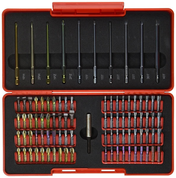 PB Swiss Tools PB C6-992 90 Bit set in box New Red Case