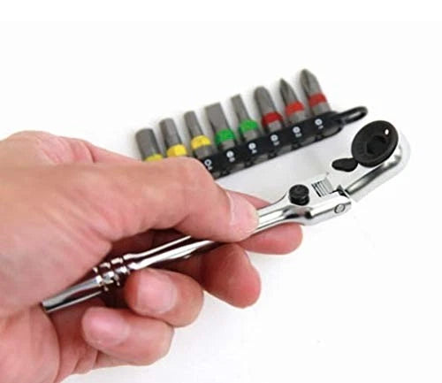 SIGNET Mini Ratchet 60 Gear Flex Head Type Flex Mini Ratchet Set  model: 22070