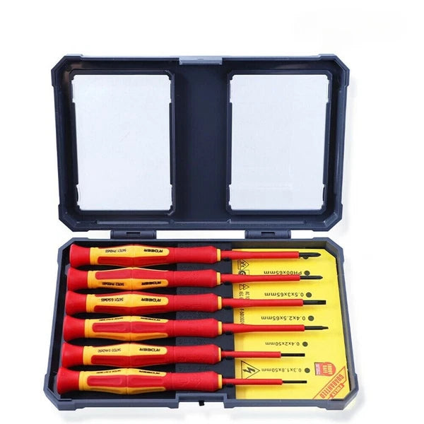 6-Piece Insulated Screwdriver Set 1000V Multi-Function Electrician's Tool