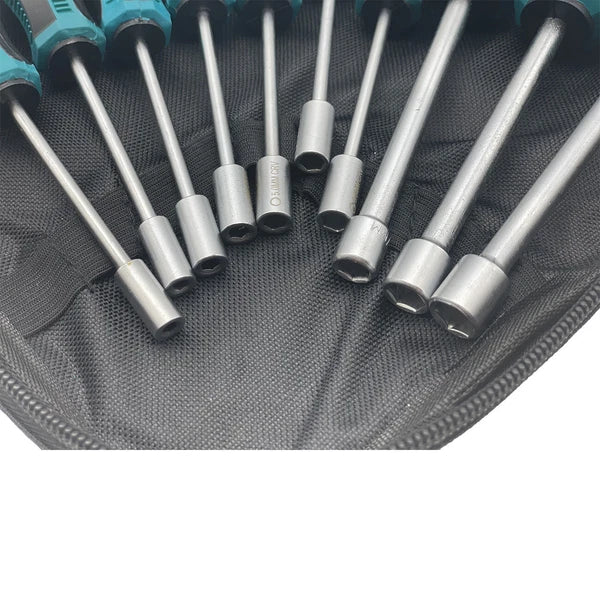 10pcs Screwdriver Set Socket Hex Torque Wrench Multitool Hex 3-9MM Repair Tools