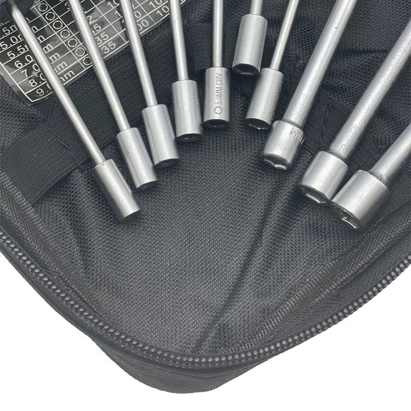 10pcs Screwdriver Set Socket Hex Torque Wrench Multitool Hex 3-9MM Repair Tools