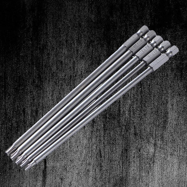 5 Pcs Tool Drill Nut Driver Set Screw Bits Star Screwdriver