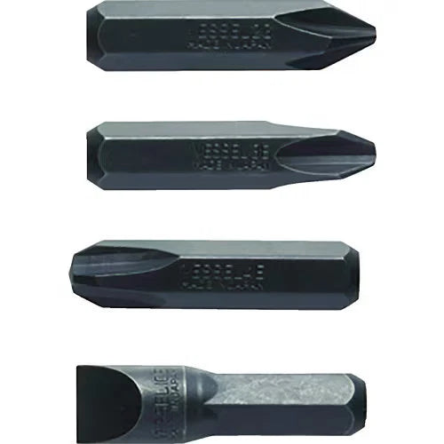VESSEL Impact Screwdriver Bits Heavy Duty BS2500 Bit Set of 4 2500/2800 Japan