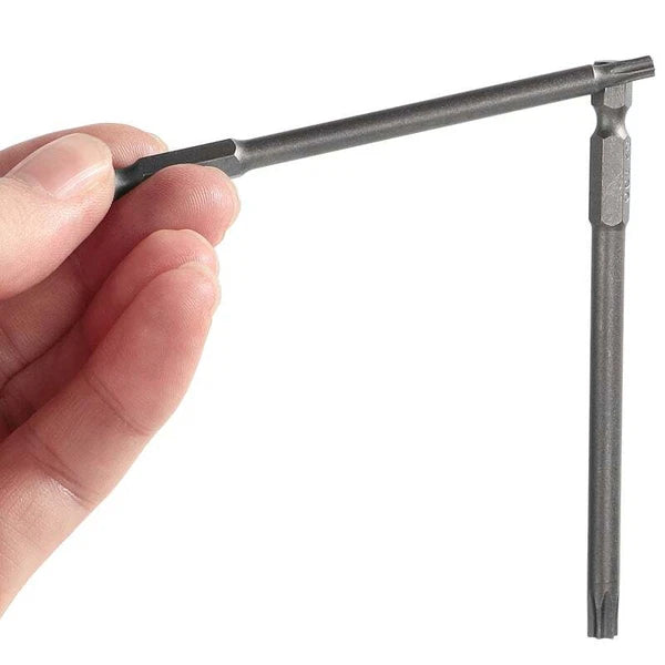 Torx Screwdriver Bit Set Hex Security Magnetic Head 100MM Extra Long IN USA