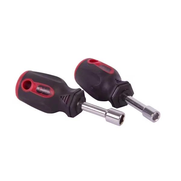 2-Piece Stubby Magnetic Tip Nut Driver Set, 1/4 In. and 5/16 In. Sizes