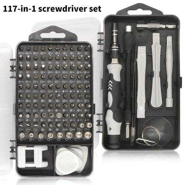 117 In 1 Magnetic Precision Screwdriver Set Pc Phone Electronics Repair Device