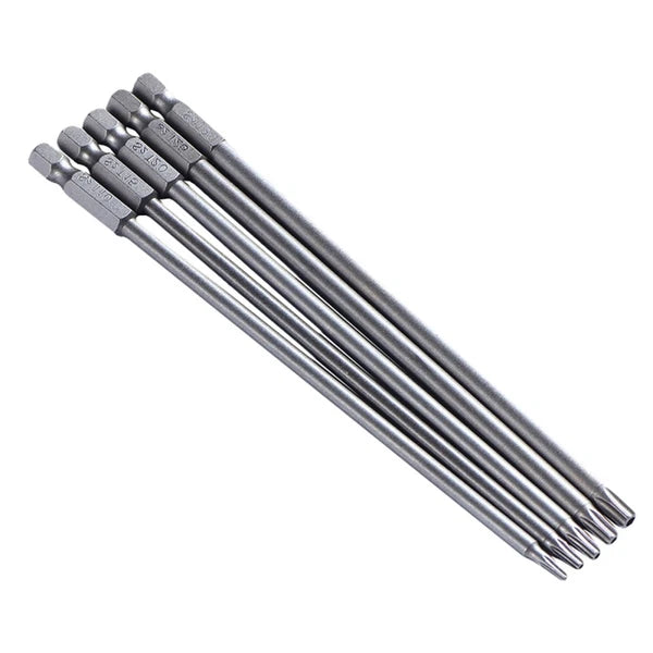 5 Pcs Tool Security Screw Bit Set Driver Drill Bits Star Screwdriver