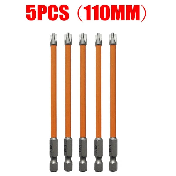Super Strong Magnetic Special Slotted Cross Screwdriver Bit For Electrician FPH2