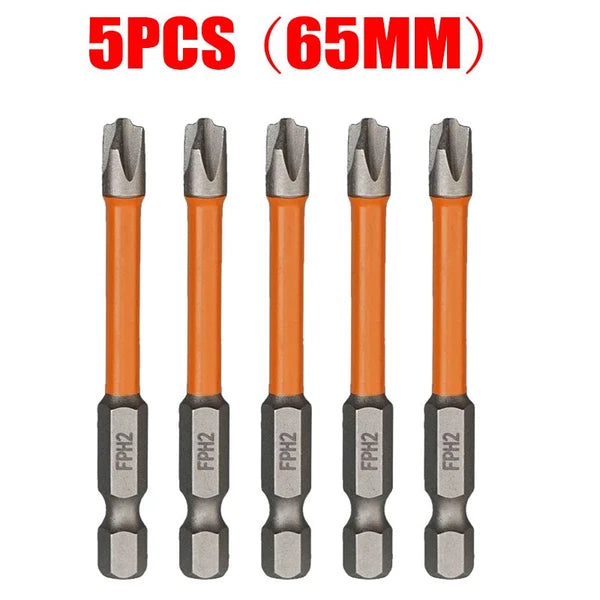 Super Strong Magnetic Special Slotted Cross Screwdriver Bit For Electrician FPH2