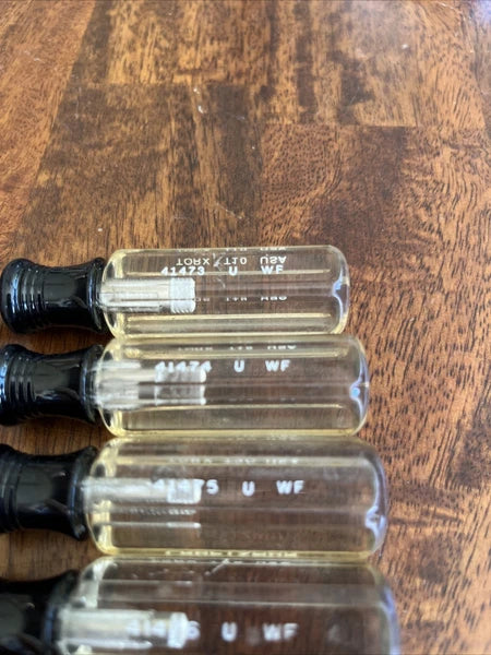 Vintage Craftsman Torx Screwdriver Set of (4) T10-T25 WF Series USA