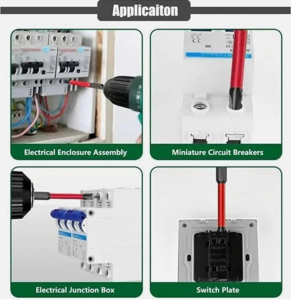Super Strong Magnetic Special Slotted Cross Screwdriver Bit For Electrician FPH2