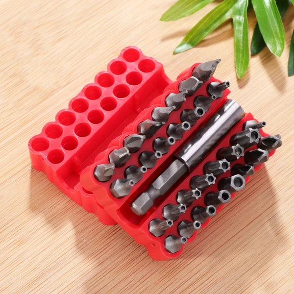 Pcs Security Bit Set Tamper Proof Star Screwdriver with Bit Holder