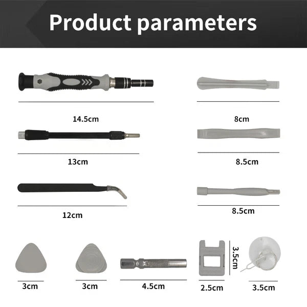 117 In 1 Magnetic Precision Screwdriver Set Pc Phone Electronics Repair Device