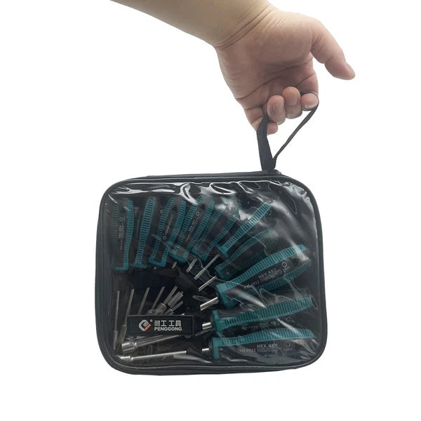 10pcs Screwdriver Set Socket Hex Torque Wrench Multitool Hex 3-9MM Repair Tools