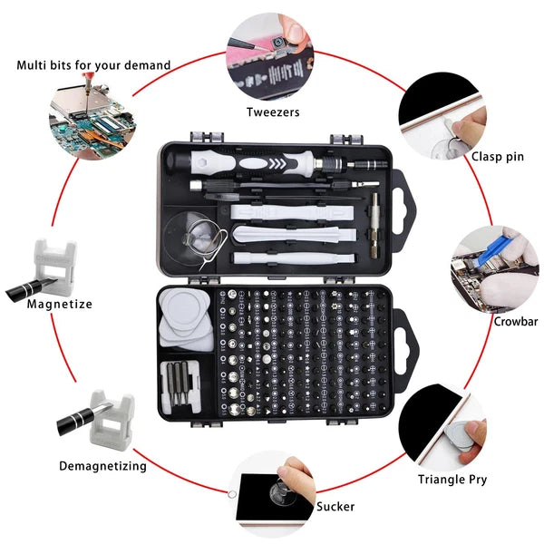 122 in 1 Precision Screwdriver Set Magnetic Professional Computer Repair Tool...