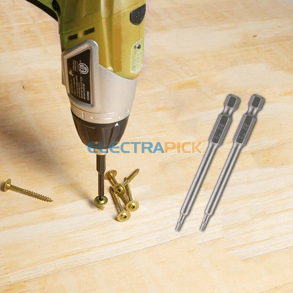 11PC Torx Bit Set Quick Change Connect Impact Driver Drill Security Tamper Proof