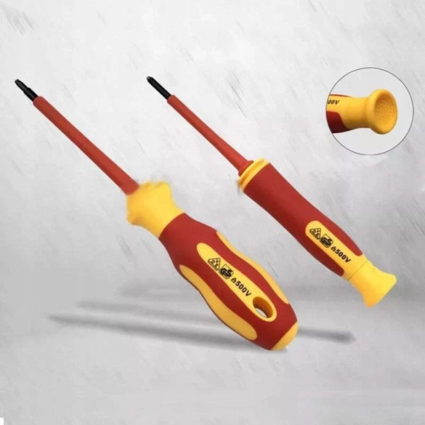 Upgrade Electrician Insulated Screwdriver Set Magnetic Tip Slotted Phillips Tool
