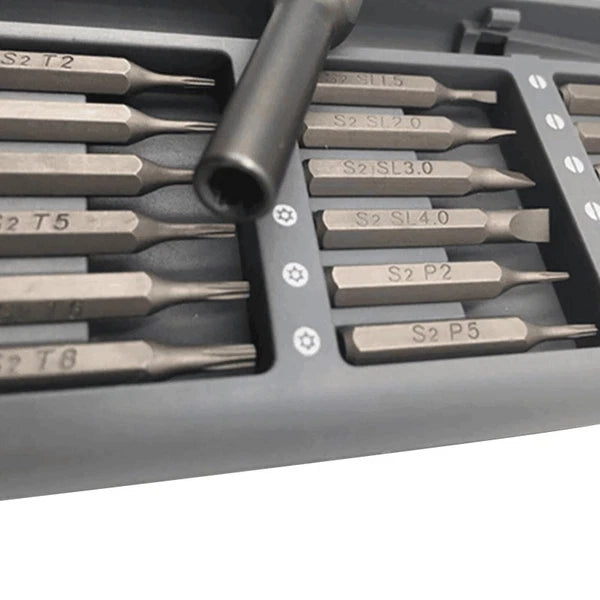 24Piece Magnetic Precision Screwdriver Phone PC Repair Hand Tool Bit Kit Set