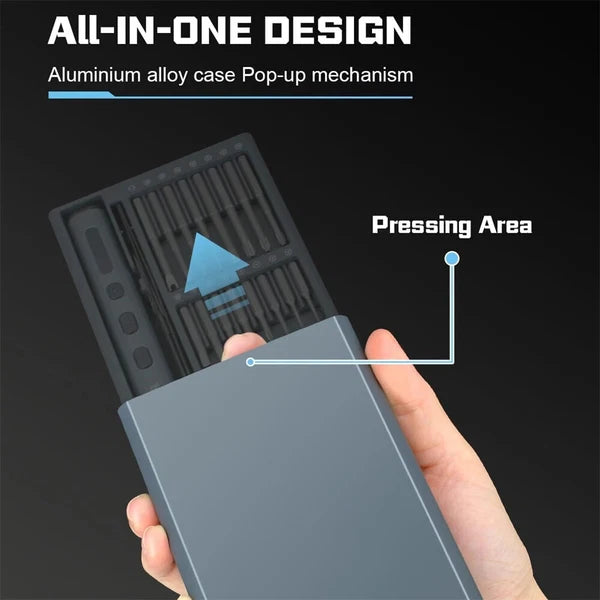 68 in 1 Magnetic Electric Screwdriver Set with 5 Torque Controlled Drill Bits