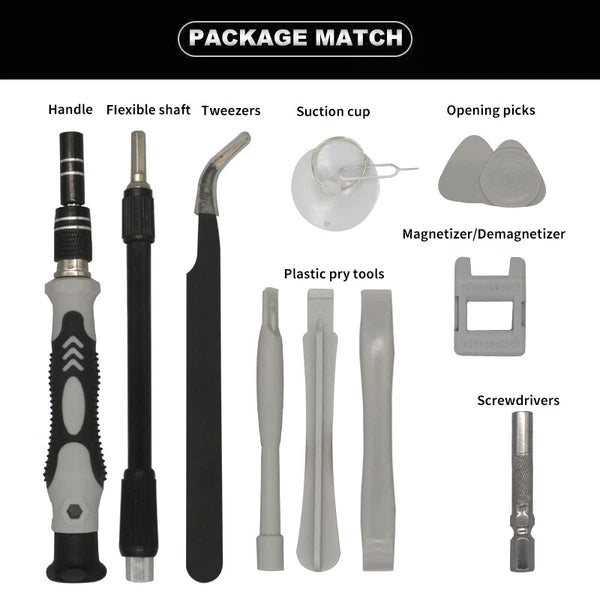 117 In 1 Magnetic Precision Screwdriver Set Pc Phone Electronics Repair Device