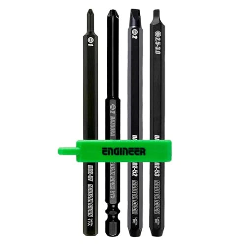 ENGINEER Screw Zaurus Removal of Licked Phillips Screws Bit 4-Piece DBZ-21