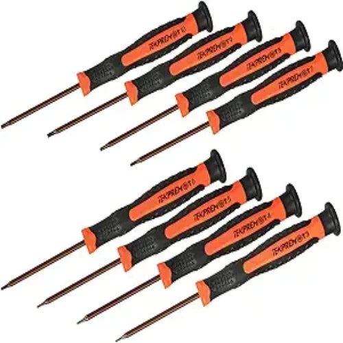 8 in 1 Small Torx Screwdriver Set with T3 T4 T5 T6 T7 T8 T9 T10 Torx Security Bi